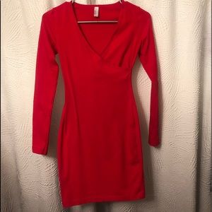 American Apparel Red Dress